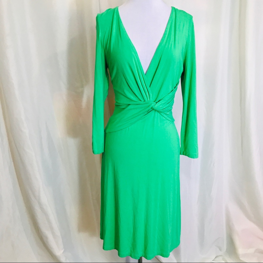 Lilly Pulitzer Green Long Sleeve Dress